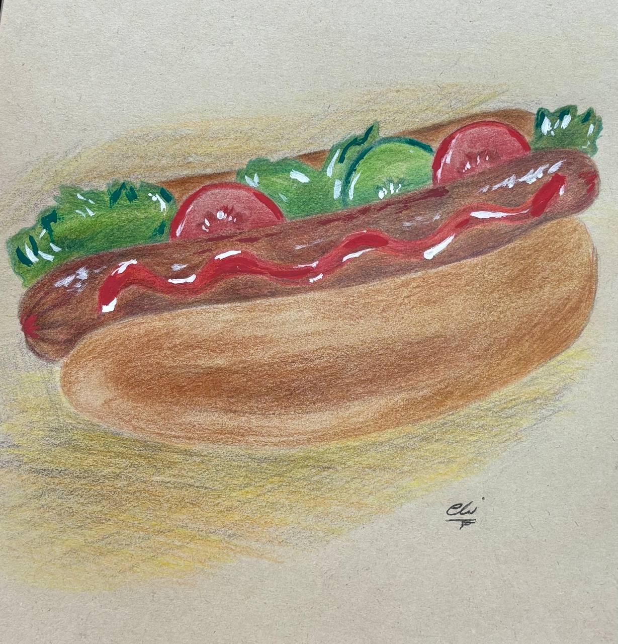 آموزش نقاشی سیاه قلم الناز لواشی